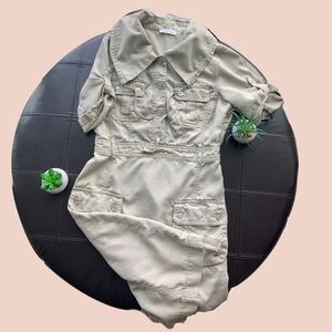 Calvin Klein Safari Dress